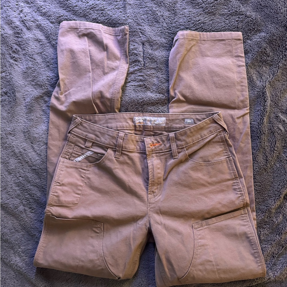 Ariat Rebar Tan Work Pants